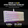 K65 RGB MINI 60% Mechanical Gaming Keyboard — CHERRY MX SPEED — White (Refurbished) - Image 5