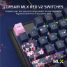 K70 CORE SE RGB Mechanical Gaming Keyboard – Dark Cherry Blossom - Image 4
