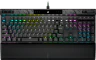 K70 MAX RGB Magnetic-Mechanical Gaming Keyboard — Adjustable CORSAIR MGX Switches — Steel Grey (JP)