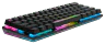 K70 PRO MINI WIRELESS 60% Mechanical CHERRY MX Red Switch Keyboard with RGB Backlighting - Black - Image 3
