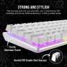 K70 PRO MINI WIRELESS 60% Mechanical CHERRY MX Red Switch Keyboard with RGB Backlighting - White - Image 5