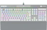 K70 PRO RGB Optical-Mechanical Gaming Keyboard with PBT DOUBLE SHOT PRO Keycaps — White (BE)