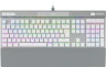 K70 PRO RGB Optical-Mechanical Gaming Keyboard with PBT DOUBLE SHOT PRO Keycaps — White (UK)