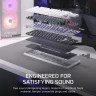 K70 PRO TKL High-Performance Hall Effect Programmable Gaming Keyboard with Rapid Trigger - White - Image 9