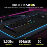 K70 RGB PRO Mechanical Gaming Keyboard with PBT DOUBLE SHOT PRO Keycaps — CHERRY® MX Blue (CN) - Image 4