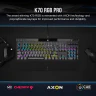 K70 RGB PRO Mechanical Gaming Keyboard with Polycarbonate Keycaps — CHERRY® MX Red (AR) - Image 2