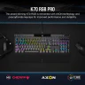K70 RGB PRO Mechanical Gaming Keyboard with Polycarbonate Keycaps — CHERRY® MX SPEED (ES) - Image 2