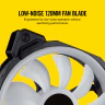 LL120 RGB 120mm Dual Light Loop RGB LED PWM Fan — 3 Fan Pack with Lighting Node PRO (Revival Series) - Image 8