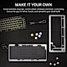 MAKR 75 BAREBONES KEYBOARD KIT - Silver - UK Layout - Image 11