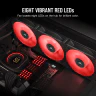 ML120 LED ELITE Red Premium 120mm PWM Magnetic Levitation Fan - Image 6