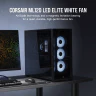 ML120 LED ELITE White Premium 120mm PWM Magnetic Levitation Fan - Image 2