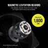 ML140 LED ELITE Red Premium 140mm PWM Magnetic Levitation Fan - Image 4