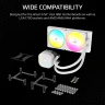NAUTILUS 240 RS ARGB Liquid CPU Cooler - White - Image 7