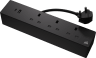 Platform Series On-Desk 3-Port Power Strip & Mounting Hardware (UK)