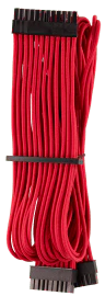 Premium Individually Sleeved ATX 24-Pin Cable Type 4 Gen 4 – Red