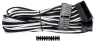 Premium Individually Sleeved ATX 24-Pin Cable, Type 4 (Generation 3) - White/Black