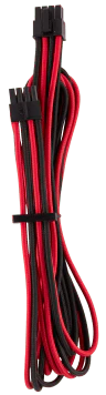 Premium Individually Sleeved EPS12V/ATX12V Cables Type 4 Gen 4 – Red/Black