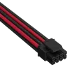 Premium Individually Sleeved EPS12V Cable Type 5 Gen 5, Red/Black - Image 2