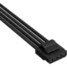 Premium Individually Sleeved Peripheral Power (Molex-style) Cable (4 connectors) Type 5 Gen 5, Black - Image 2