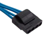 Premium Individually Sleeved PSU Cable Kit Pro Package, Type 4 (Generation 3) - Blue - Image 13