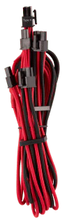 Premium Individually Sleeved PSU Cables Pro Kit Type 4 Gen 4 – Red/Black - Image 7