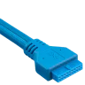Premium Sleeved Front Panel Extension Kit 30cm — Blue - Image 13