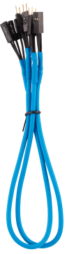 Premium Sleeved Front Panel Extension Kit 30cm — Blue - Image 3