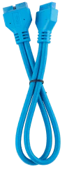 Premium Sleeved Front Panel Extension Kit 30cm — Blue - Image 5