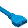 Premium Sleeved Front Panel Extension Kit 30cm — Blue - Image 9
