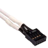 Premium Sleeved Front Panel Extension Kit 30cm — White - Image 7