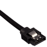 Premium Sleeved SATA 6Gbps 30cm Cable β Black - Image 3