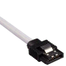 Premium Sleeved SATA 6Gbps 60cm Cable — White - Image 3