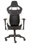 T1 RACE 2018 Gaming Chair — Black/White - Image 2