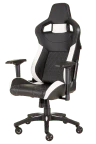 T1 RACE 2018 Gaming Chair — Black/White - Image 3