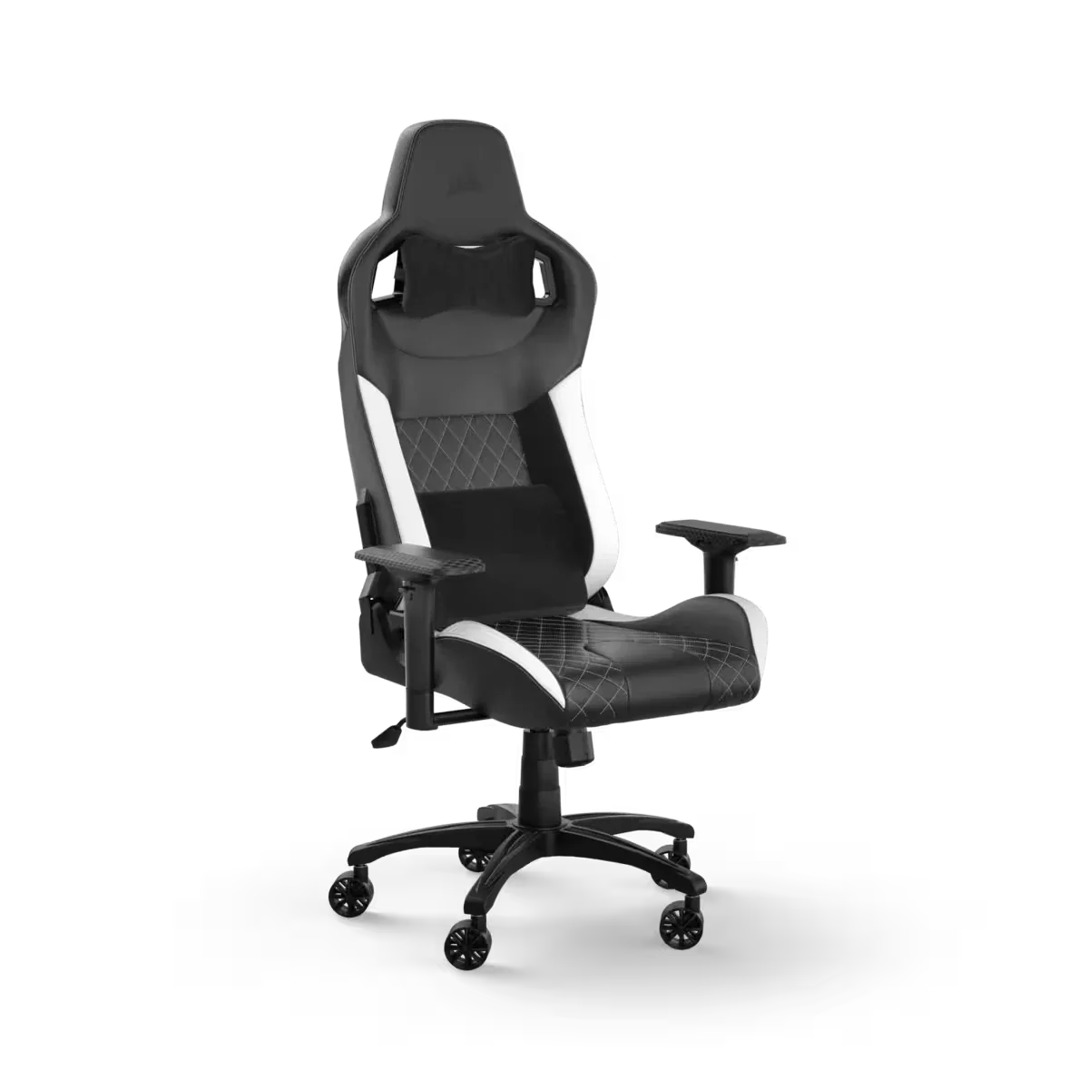 T1 RACE Gaming Chair - Black/White