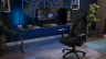 TC100 RELAXED Gaming Chair - Fabric Black/Black (UK) - Image 18