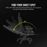 TC100 RELAXED Gaming Chair - Fabric Black/Black (UK) - Image 5