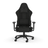 TC100 RELAXED Gaming Chair - Fabric Black/Black (UK) - Image 6