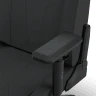 TC200 Gaming Chair – Soft Fabric – Black/Black (UK) - Image 14