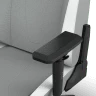 TC200 Gaming Chair – Soft Fabric – Light Grey/White (UK) - Image 14
