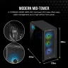 CORSAIR VENGEANCE a7300 Gaming PC: AMD Ryzen 9 7900X, NVIDIA RTX 4090, 64GB DDR5 5600 MTs Memory, 2TB NVMe SSD - Image 7