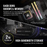 VENGEANCE a7400 Gaming PC: AMD Ryzen 9 9900X, GeForce RTX 4090, 64GB DDR5, 2TB M.2 SSD, Win11 Pro - Image 4