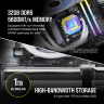 CORSAIR VENGEANCE FROST EDITION i7400 Gaming PC: Intel Core i7-13700K, NVIDIA RTX 4070 Ti, 32GB DDR5 5600 MTs Memory, 1TB NVMe SSD - Image 5