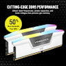 VENGEANCEĀ® RGB 32GB (2x16GB) DDR5 DRAM 6000MT/s CL36 Memory Kit ā White - Image 3
