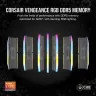 VENGEANCE® RGB 64GB (4x16GB) DDR5 DRAM 5600MT/s CL36 AMD EXPO & Intel XMP Memory Kit - Image 2