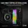 VENGEANCEĀ® RGB 64GB (4x16GB) DDR5 DRAM 6600MT/s CL32 Memory Kit ā Black - Image 4
