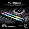 VENGEANCE RGB PRO SL 128GB (4x32GB) DDR4 DRAM 3200MHz C16 Memory Kit – Black - Image 4