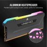 VENGEANCE RGB PRO SL 128GB (4x32GB) DDR4 DRAM 3200MHz C16 Memory Kit – Black - Image 5