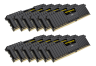 VENGEANCE® LPX 192GB (12 x 16GB) DDR4 DRAM 2666MHz C16 Memory Kit - Black