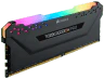 VENGEANCE® RGB PRO 128GB (4 x 32GB) DDR4 DRAM 4000MHz C18 Memory Kit — Black - Image 2